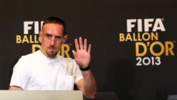 Rib&eacute;ry, en contra del Bal&oacute;n de Oro: &quot;Es s&oacute;lo pol&iacute;tica&quot;