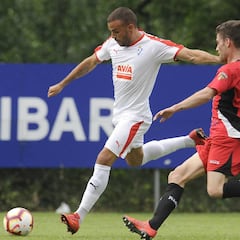 El Eibar arranca con fuerza y no da opción al Tudelano