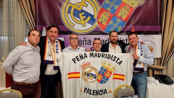 Cena por el 27 aniversario de la peña madridista de Palencia.