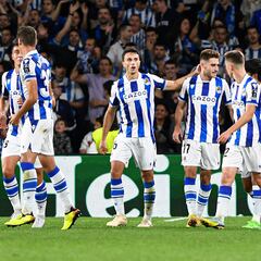 Real Sociedad 3 - Sheriff 0: resumen, resultado y goles. Europa League