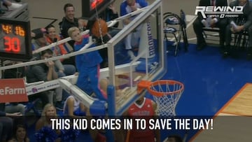 La bola más traviesa: ¡tuvieron que colgar a un niño para bajarla!