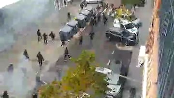 Ultras del Recreativo de Huelva la lían y destrozan un bar en Córdoba