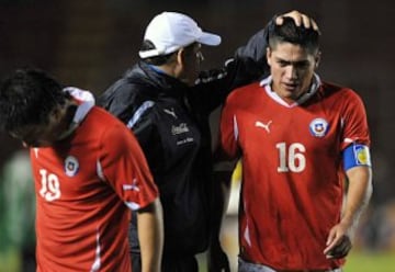 El defensa formado en Colo Colo alcanzó a debutar por los albos en Primera División, pero no se consolidó. Hoy está en la Primera B con Puerto Montt. En aquel evento fue titular y sólo se perdió un encuentro.