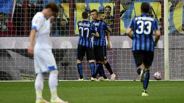 Perisic celebra el segundo gol.