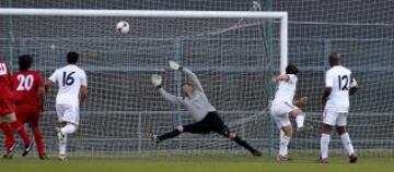 Veteranos del Real Madrid contra el cáncer