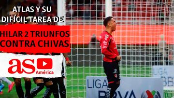 Atlas solo ha hilado dos veces dos victorias sobre Chivas en torneos cortos