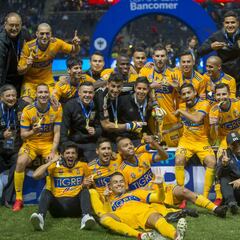 El 72% del actual plantel de Tigres, ya fue campeón con ellos