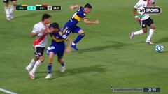 Campuzano expulsado: el colombiano dejó a Boca con uno menos tras dos duras faltas