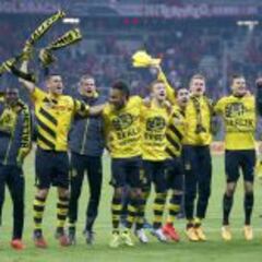 Adrián Ramos, finalista de la Copa Alemana con el Borussia