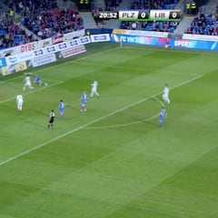 Tomas Chory, el gigante checo que amenaza al Madrid en Champions