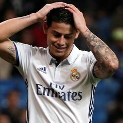 La afición quiere que el Madrid venda a James Rodríguez