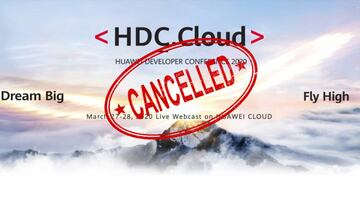 Huawei cancela su evento HDC.Cloud 2020 por el coronavirus