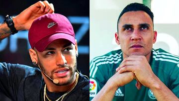 Neymar y Keylor, los nuevos nombres para los espa&ntilde;oles