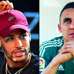 Neymar y Keylor, los nuevos nombres para los españoles