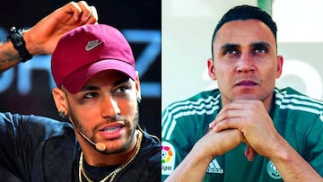 Neymar y Keylor, los nuevos nombres para los españoles