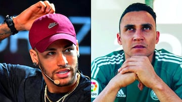 Neymar y Keylor, los nuevos nombres para los espa&ntilde;oles