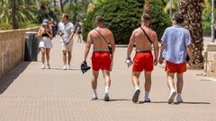 La prensa británica advierte a sus turistas sobre el uso del bañador: multas de 500 euros