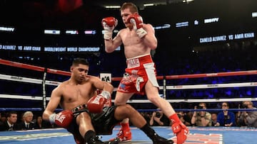 Canelo renuncia al título del CMB; quiere a Golovkin