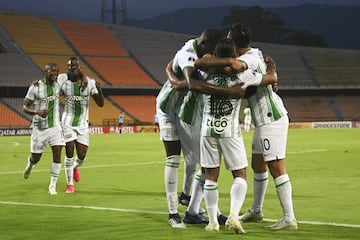 El equipo colombiano igualó 1-1 en el estadio Atanasio Girardot en el juego de ida por la segunda ronda de la Copa Sudamericana.