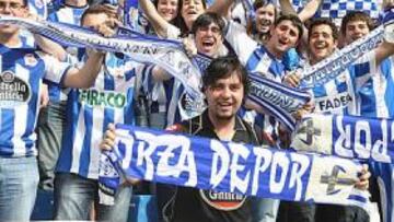 Afición del Deportivo.