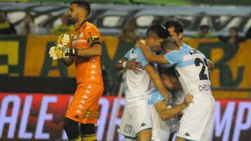 Racing venció gracias a dos graves errores de Aldosivi. El equipo de Coudet no mostró buen juego tampoco una buena forma física pero fue capa de imponerse.