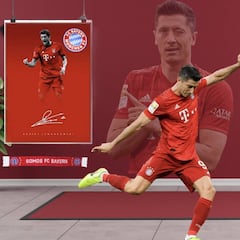 Lewandowski: el desafío de ver la Bota de Oro en su vitrina