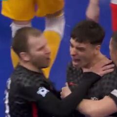 Es el gol del torneo de largo: ciencia ficción en la Eurocopa de fútbol sala