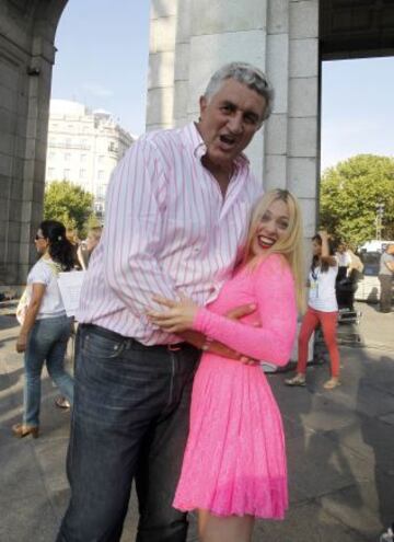 Fernando Romay junto a Daniela Blume.