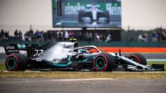 Valtteri Bottas (Mercedes W10). Silverstone, F1 2019. 