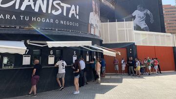 COLAS EN MESTALLA - ABONOS VALENCIA