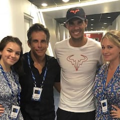 Rafa Nadal se cita para un partido con el actor Ben Stiller