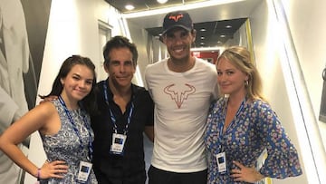 Rafa Nadal se cita para un partido con el actor Ben Stiller