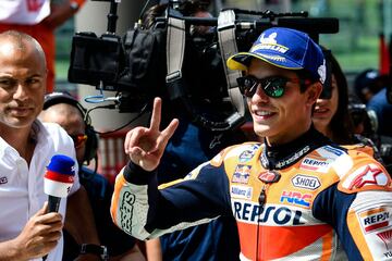 Tras Argentina, Texas y Francia, la de Italia es la cuarta pole para Marc Márquez en este Mundial. 