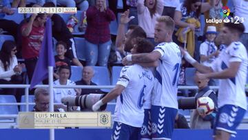 Resumen y goles del Tenerife vs. Numancia en LaLiga 1|2|3
