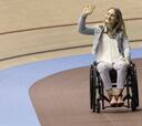 Emotiva vuelta al velódromo de Vogel tras quedar parapléjica