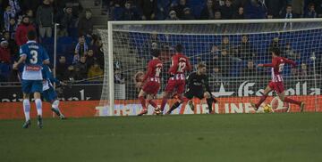 1-0. Sergio García marcó el primer gol.