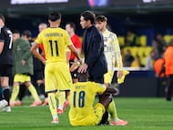 10/12/25 PARTIDO CHAMPIONS LEAGUE JORNADA 6
VILLARREAL - COPENHAGUE COPENHAGEN
FIN DE PARTIDO TRISTEZA SALUDO PAPE GUEYE MARCELINO
