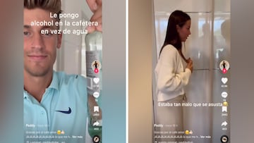 El troleo monumental de Marcos Llorente a su novia con un caf¨¦: la cara de Paddy al final no tiene precio