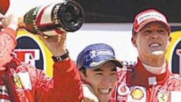 <b>TERCERO. </b>Sato nunca se había subido al podio de la Fórmula 1.