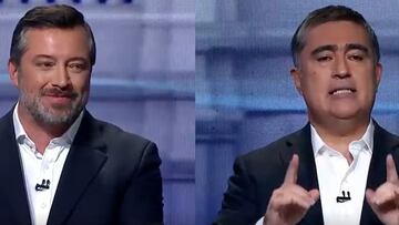 Debate presidencial: el tenso momento de Desbordes y Sichel