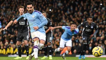 El Manchester City sofoca la rebelión del Leicester