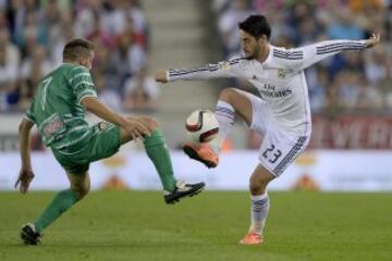 Pep Caball¨¦ con Isco.