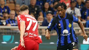 Cuadrado debuta en la victoria del Inter ante Monza