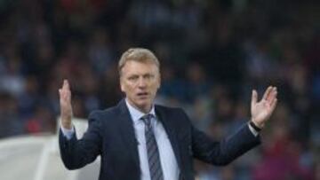 David Moyes, entrenador de la Real Sociedad.