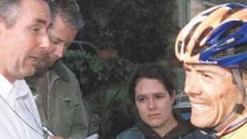 <b>APUESTA. </b>De Rooy (izda.) tiene claro quién es la baza del Rabobank.