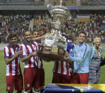 El Atlético de Madrid conquista su noveno Trofeo Carranza