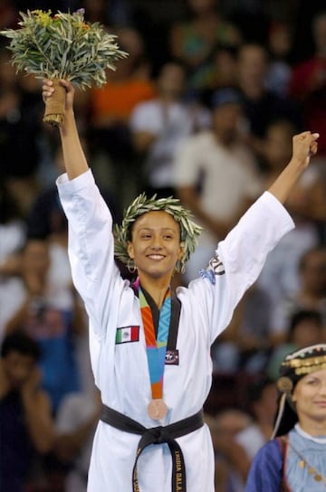 Iridia Salazar, taekwondista mexicana que concursó en la primer temporada de Exatlón.