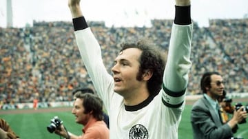 Beckenbauer captained West Germany to World Cup success in 1974, before repeating the feat as coach 16 years later.