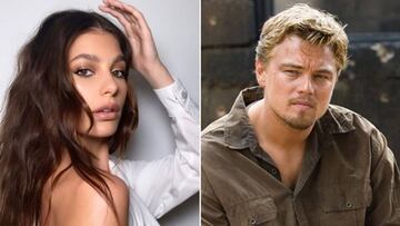 Im&aacute;genes de Camila Morrone y de Leonardo DiCaprio.
