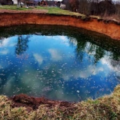 Aparecen decenas de cráteres en Croacia tras el terremoto de diciembre